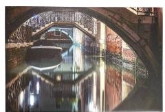  Three Bridges in Venice Photo on Canvas - 4388313