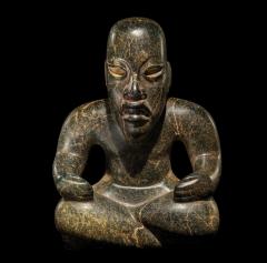  Throckmorton Fine Art Olmec Seated Figure - 887286