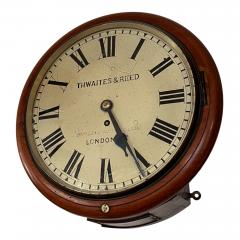  Thwaites Thwaites and Reed 19th Century Wall Clock - 3528105