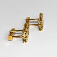  Tiffany Co 18K Yellow Gold Vintage Tiffany Co Cufflinks 20 4g - 4525988