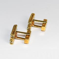  Tiffany Co 18K Yellow Gold Vintage Tiffany Co Cufflinks 20 4g - 4525989