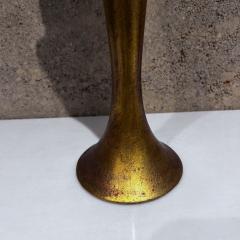  Tiffany Co 1960s Anthony Gold Leaf Vase Freeman McFarlin Pottery El Monte California - 3598808