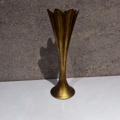  Tiffany Co 1960s Anthony Gold Leaf Vase Freeman McFarlin Pottery El Monte California - 3598811