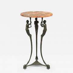  Tiffany Co AN UNUSUAL MARBLE TOP PEDESTAL TABLE - 2482888