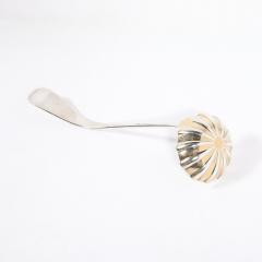  Tiffany Co Aesthetic Movement Tiffany Co Sterling Gold Washed Daisy Pattern Ladle - 4744857