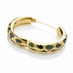  Tiffany Co Angela Cummings for Tiffany Co Black Jade Bangle Bracelet - 4026655