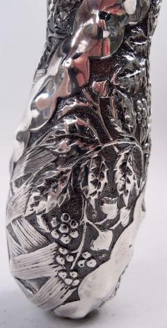  Tiffany Co Antique Tiffany Aesthetic Sterling Silver Vial Flask - 4253199