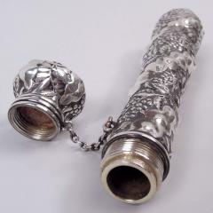  Tiffany Co Antique Tiffany Aesthetic Sterling Silver Vial Flask - 4253200