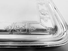  Tiffany Co Antique Tiffany American Art Deco Sterling Silver Nursery Tray - 3774668