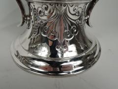  Tiffany Co Antique Tiffany American Art Nouveau Sterling Silver Urn Vase - 3754015