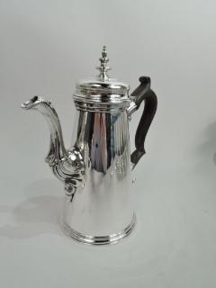  Tiffany Co Antique Tiffany American Colonial Sterling Silver Coffeepot - 3750711