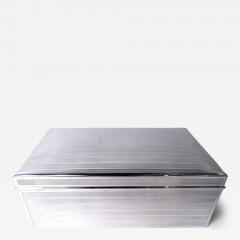  Tiffany Co Antique Tiffany American Edwardian Sterling Silver Cigar Box - 4120230