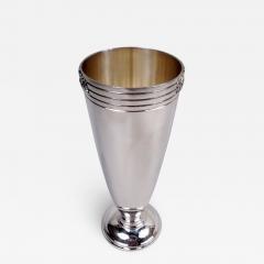  Tiffany Co Antique Tiffany Art Deco Classical Sterling Silver Vase - 3835383