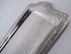  Tiffany Co Antique Tiffany Art Deco Sterling Silver Bar Tray - 3775530