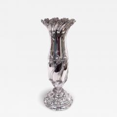  Tiffany Co Antique Tiffany Art Nouveau Classical Sterling Silver 18 Inch Vase - 4015320