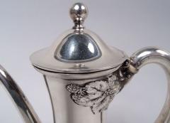  Tiffany Co Antique Tiffany Blackberry Sterling Silver Coffeepot - 4533454