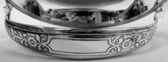  Tiffany Co Antique Tiffany Edwardian Art Nouveau Sterling Silver Basket - 3780416