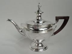  Tiffany Co Antique Tiffany Edwardian Classical 5 Piece Coffee Tea Set - 3754176