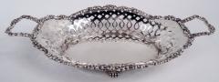  Tiffany Co Antique Tiffany Edwardian Classical Pierced Sterling Silver Bread Tray - 4097436