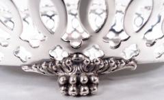  Tiffany Co Antique Tiffany Edwardian Classical Pierced Sterling Silver Bread Tray - 4097441