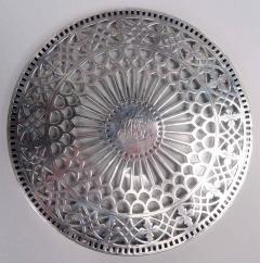  Tiffany Co Antique Tiffany Edwardian Classical Silver Overlay Trivet - 4533533