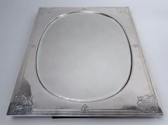 Tiffany Co Antique Tiffany Edwardian Classical Sterling Silver Table Mirror - 4424317