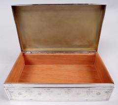  Tiffany Co Antique Tiffany Edwardian Regency Sterling Silver Box - 4377364