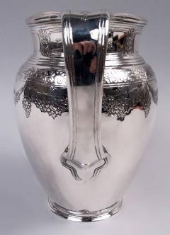  Tiffany Co Antique Tiffany Edwardian Regency Sterling Silver Water Pitcher - 4337136