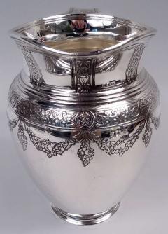 Tiffany Co Antique Tiffany Edwardian Regency Sterling Silver Water Pitcher - 4337146
