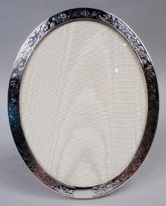  Tiffany Co Antique Tiffany Edwardian Sterling Silver Oval Picture Frame - 3986410