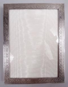  Tiffany Co Antique Tiffany Exotic Moresque Sterling Silver Picture Frame - 4107127
