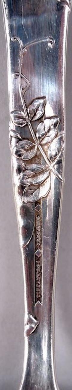  Tiffany Co Antique Tiffany Fruits Flowers Sterling Silver Peapod Pea Server - 4338918
