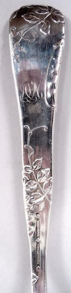  Tiffany Co Antique Tiffany Fruits Flowers Sterling Silver Peapod Pea Server - 4338924