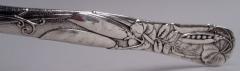  Tiffany Co Antique Tiffany Fruits Flowers Sterling Silver Peapod Pea Server - 4338921