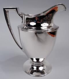  Tiffany Co Antique Tiffany Hamilton Sterling Silver Water Pitcher - 3775455