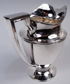  Tiffany Co Antique Tiffany Hamilton Sterling Silver Water Pitcher - 3775456