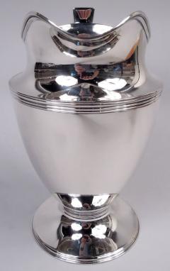  Tiffany Co Antique Tiffany Hamilton Sterling Silver Water Pitcher - 4190280