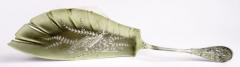  Tiffany Co Antique Tiffany Japanese Gilt Sterling Silver Fish Serving Pair - 4002739