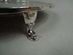  Tiffany Co Antique Tiffany Large English Georgian Sterling Silver Salver 1926 - 3762142