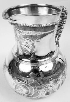  Tiffany Co Antique Tiffany New York Classical Sterling Silver Water Pitcher - 3798539