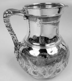  Tiffany Co Antique Tiffany New York Classical Sterling Silver Water Pitcher - 3798548