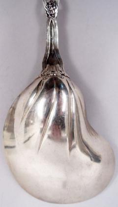  Tiffany Co Antique Tiffany Strawberry Sterling Silver Berry Serving Spoon - 4032879