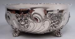  Tiffany Co Antique Tiffany Victorian Classical Repousse Sterling Silver Bowl - 3983823