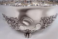  Tiffany Co Antique Tiffany Victorian Classical Repousse Sterling Silver Bowl - 3983866