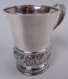  Tiffany Co Antique Tiffany Victorian Classical Sterling Silver Baby Cup - 4341073