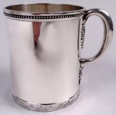  Tiffany Co Antique Tiffany Victorian Classical Sterling Silver Baby Cup - 4424657