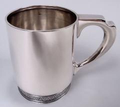  Tiffany Co Antique Tiffany Victorian Classical Sterling Silver Baby Cup - 4542823