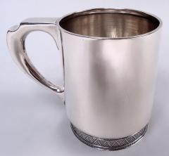  Tiffany Co Antique Tiffany Victorian Classical Sterling Silver Baby Cup - 4542825