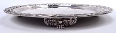  Tiffany Co Antique Tiffany Victorian Classical Sterling Silver Cake Plate - 4135312