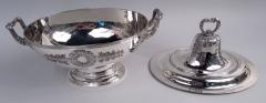  Tiffany Co Antique Tiffany Victorian Classical Sterling Silver Soup Tureen - 4341031